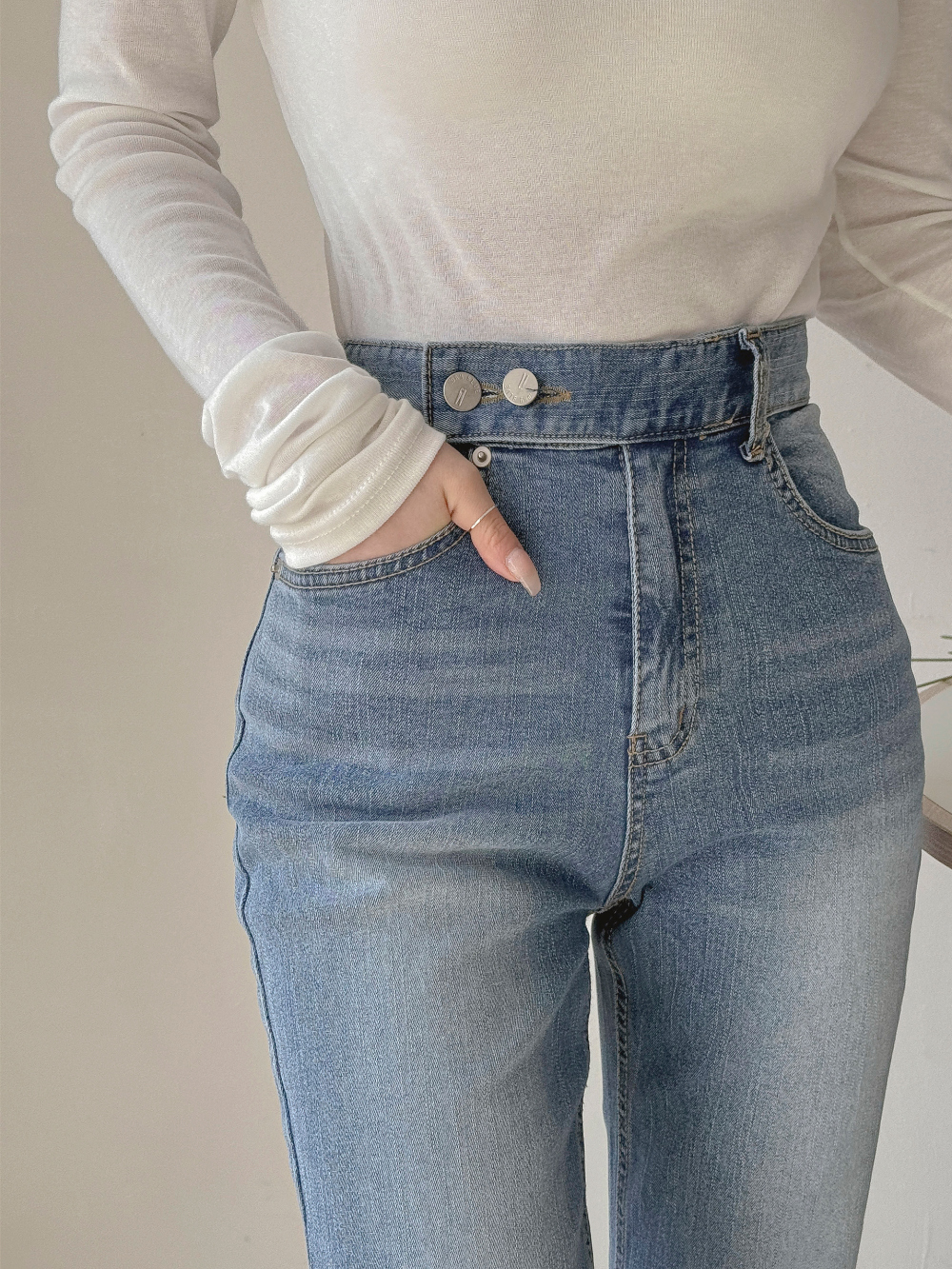 ⚫︎wynken⚫︎リボン柄のデニムパンツ 10Y 未開封 リボンデニムパンツ – juday