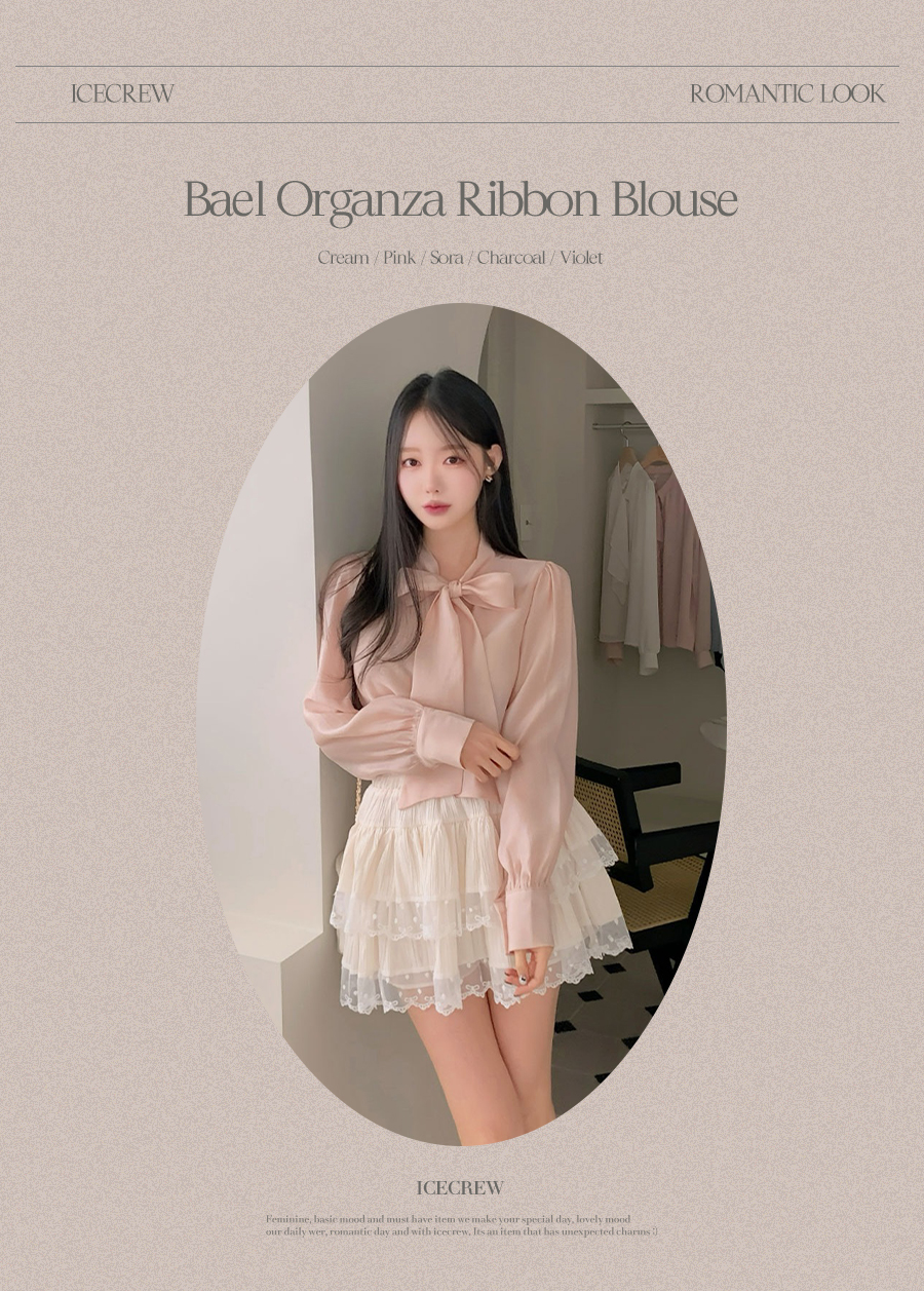 BOWTIE BLOUSE | OHGA｜長袖