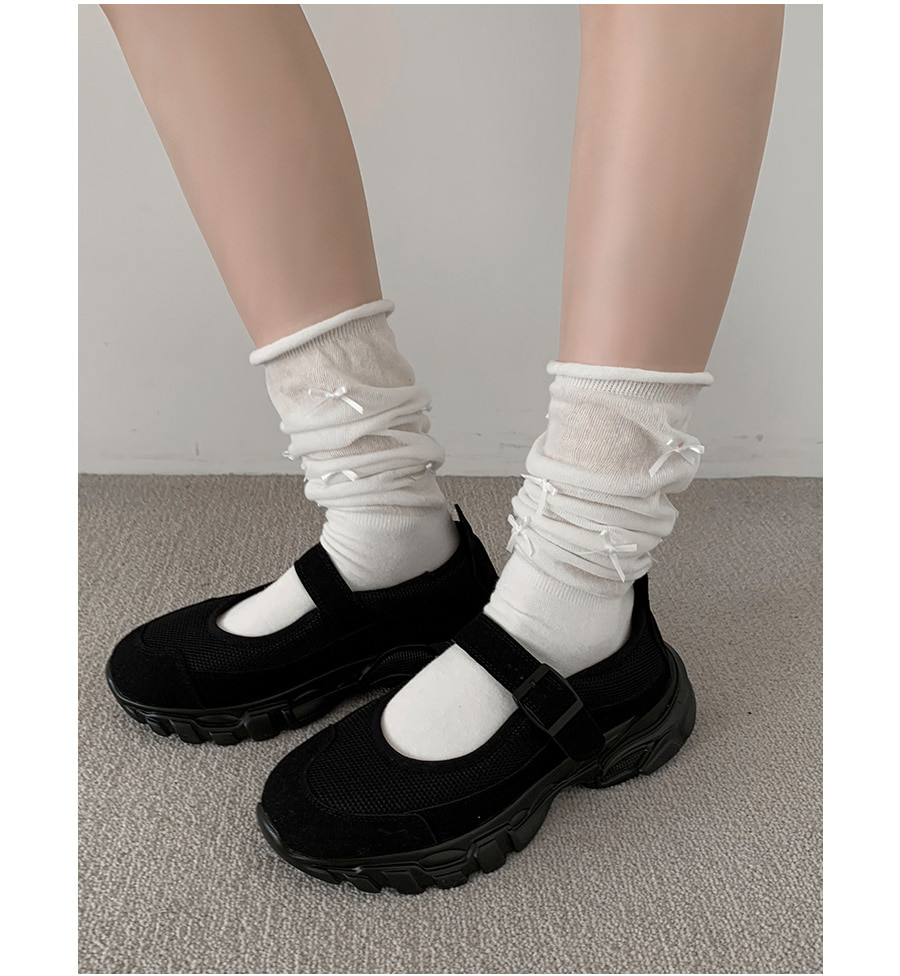 メッシュメリージェーンスニーカー | レディースファッション