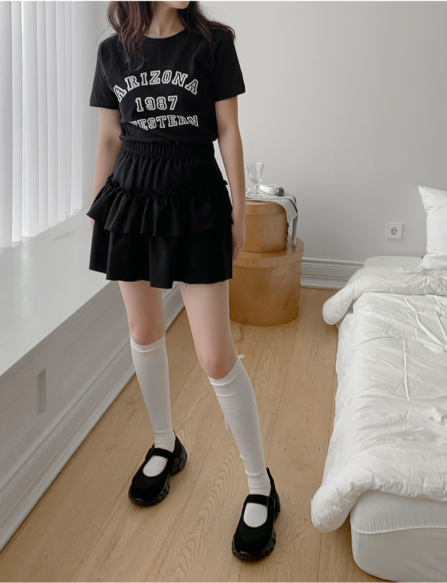 palesop ♡ スウェット フリル ミニスカート スウェットフリルティアードミニスカート – WEGO ONLINE STORE