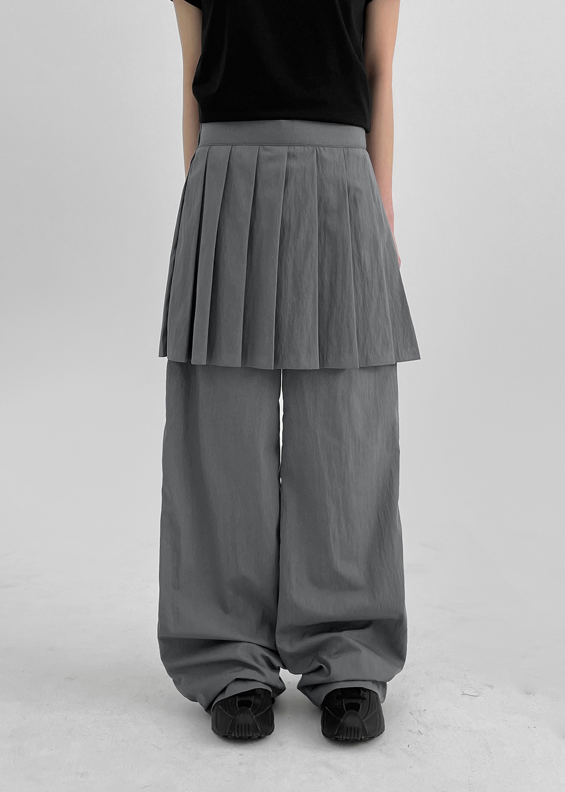 COMME des GARÇONS　プリーツスカートレイヤードパンツ 1910821_info_A002480A-7A2A-