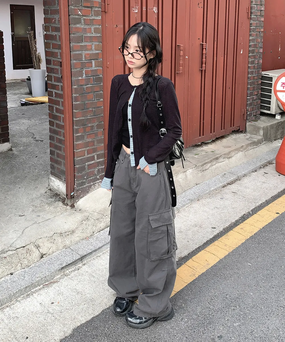 민소매 모델 착용 이미지-S1L90