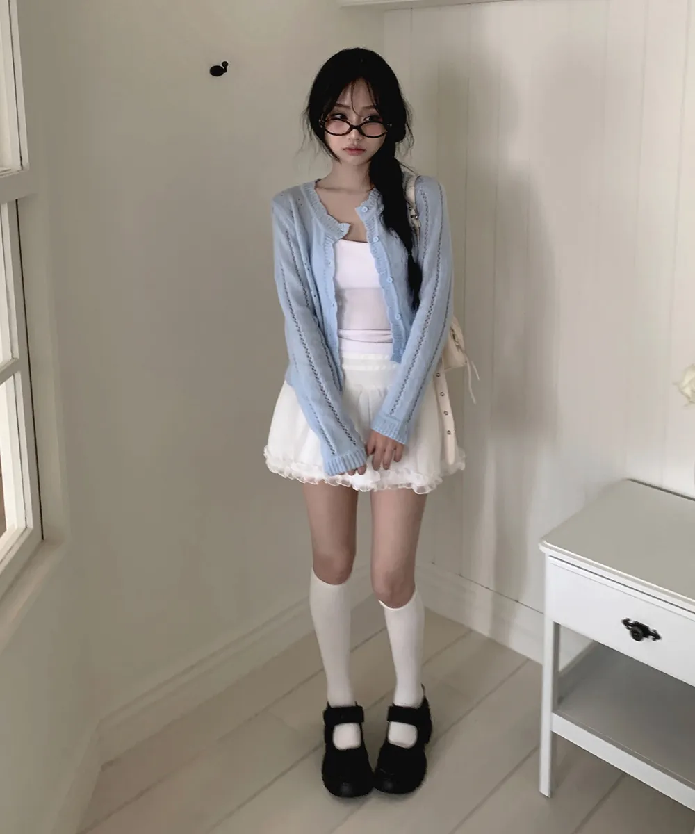 민소매 모델 착용 이미지-S1L33