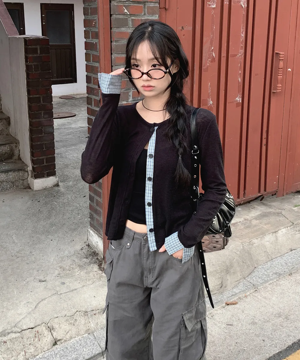 민소매 모델 착용 이미지-S1L89