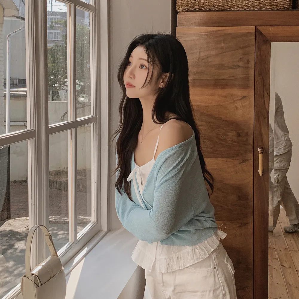 바지 모델 착용 이미지-S1L100