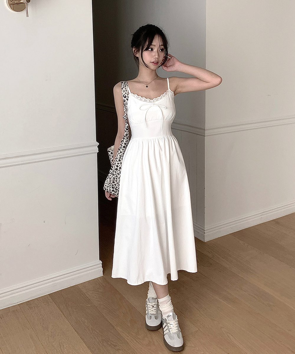 リボンキャミワンピース | レディースファッション通販 - DHOLIC