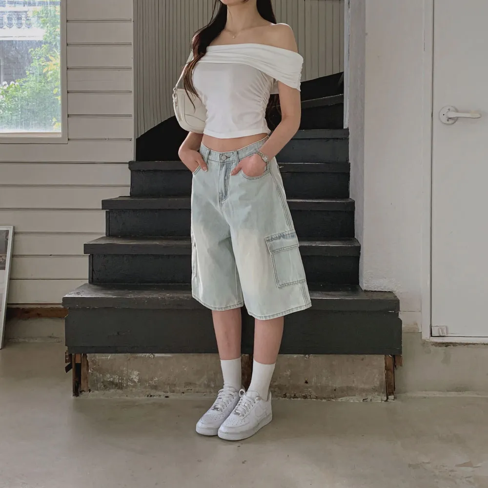 반바지 모델 착용 이미지-S1L68