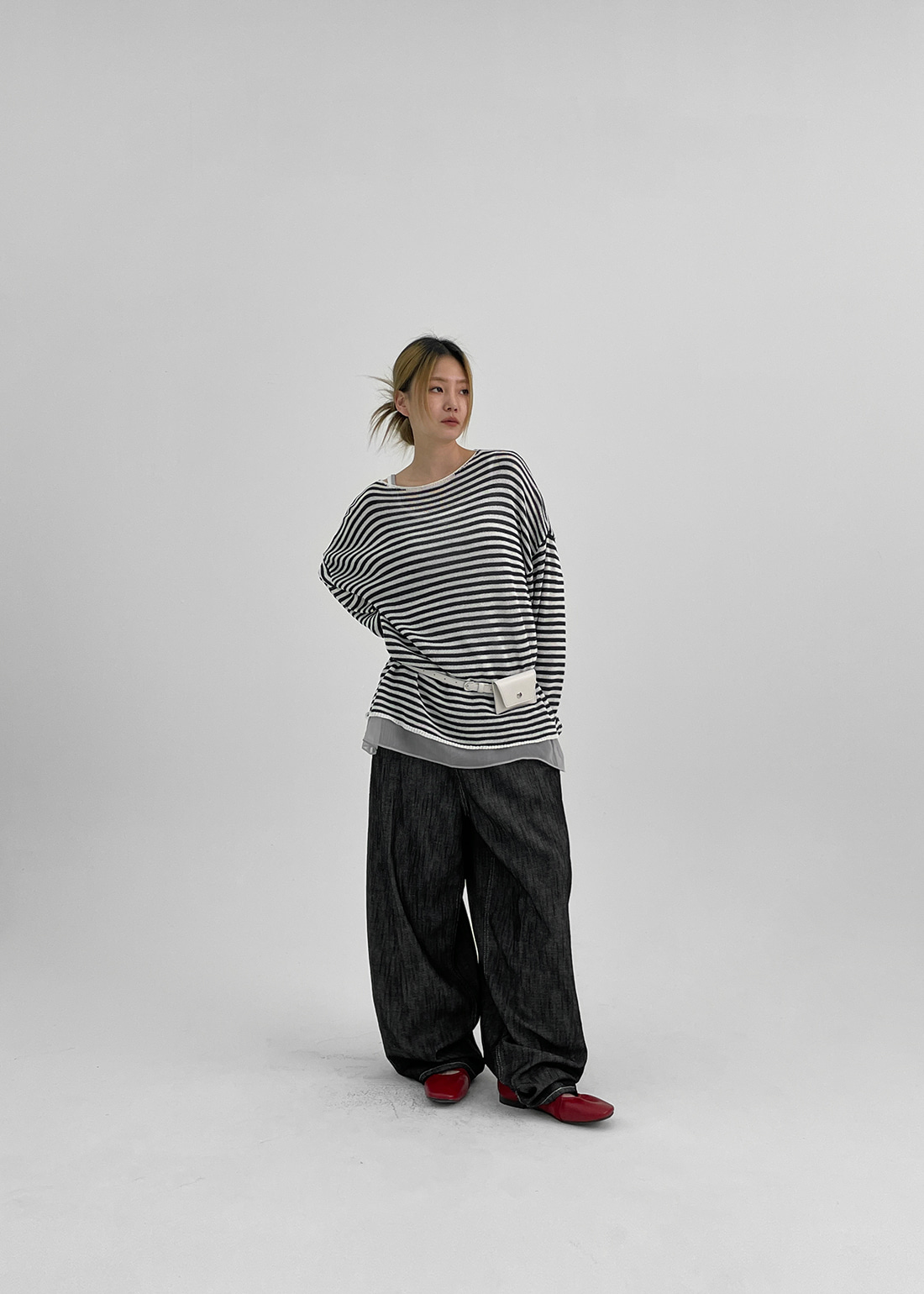 ノンフェードバルーンデニムパンツ | レディースファッション通販 - DHOLIC
