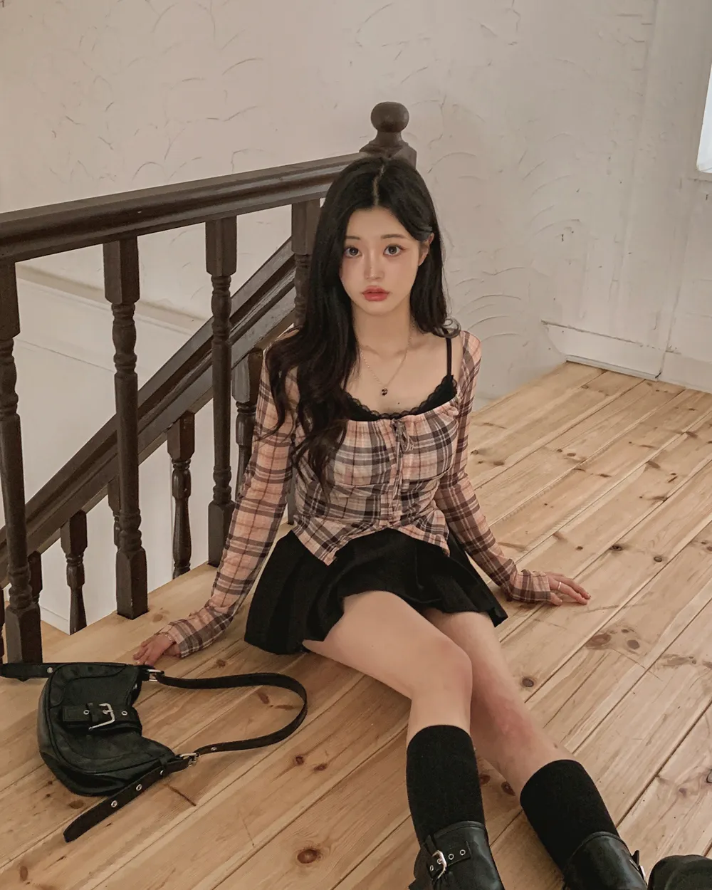 반바지 모델 착용 이미지-S1L184