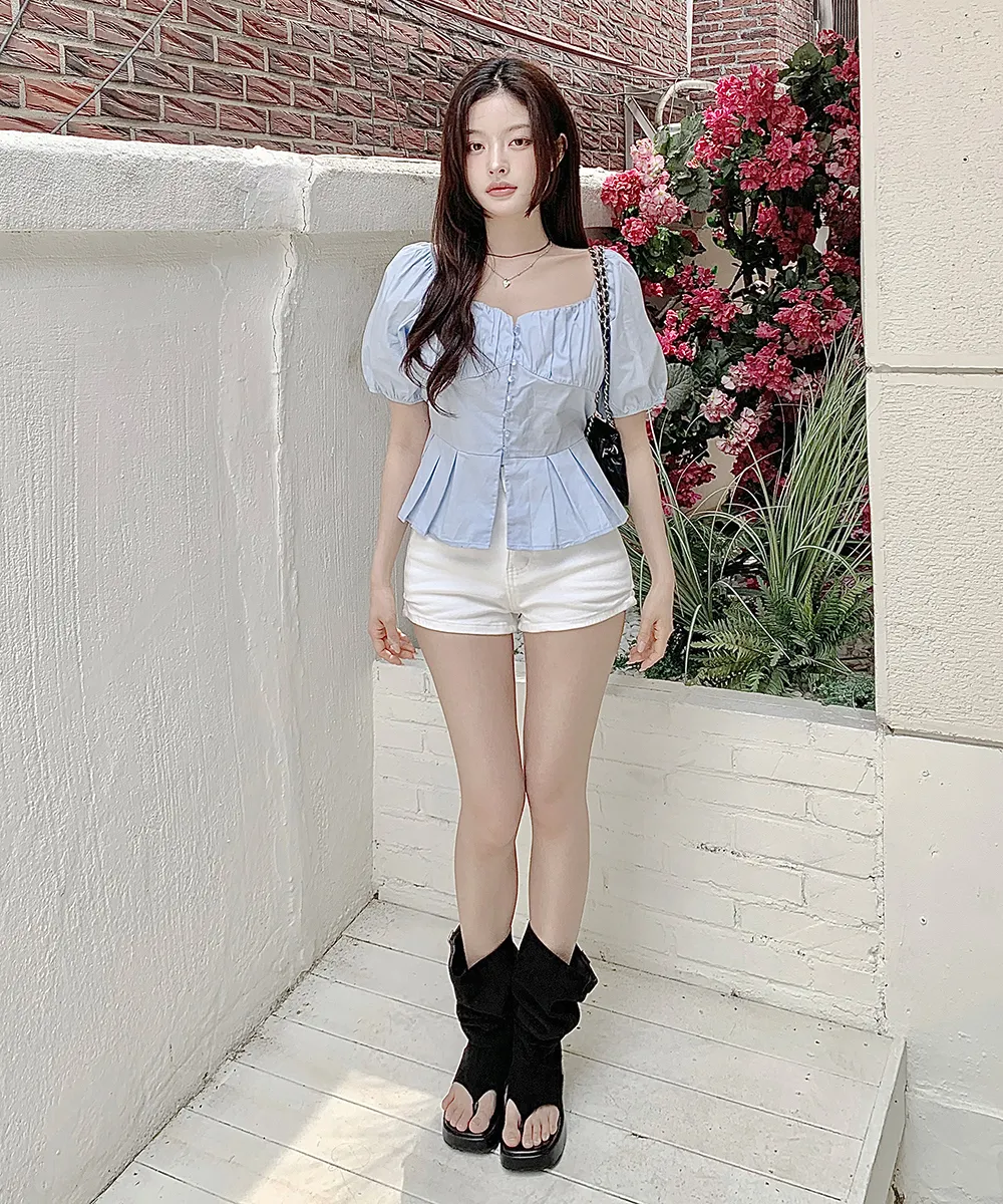 반바지 모델 착용 이미지-S2L67
