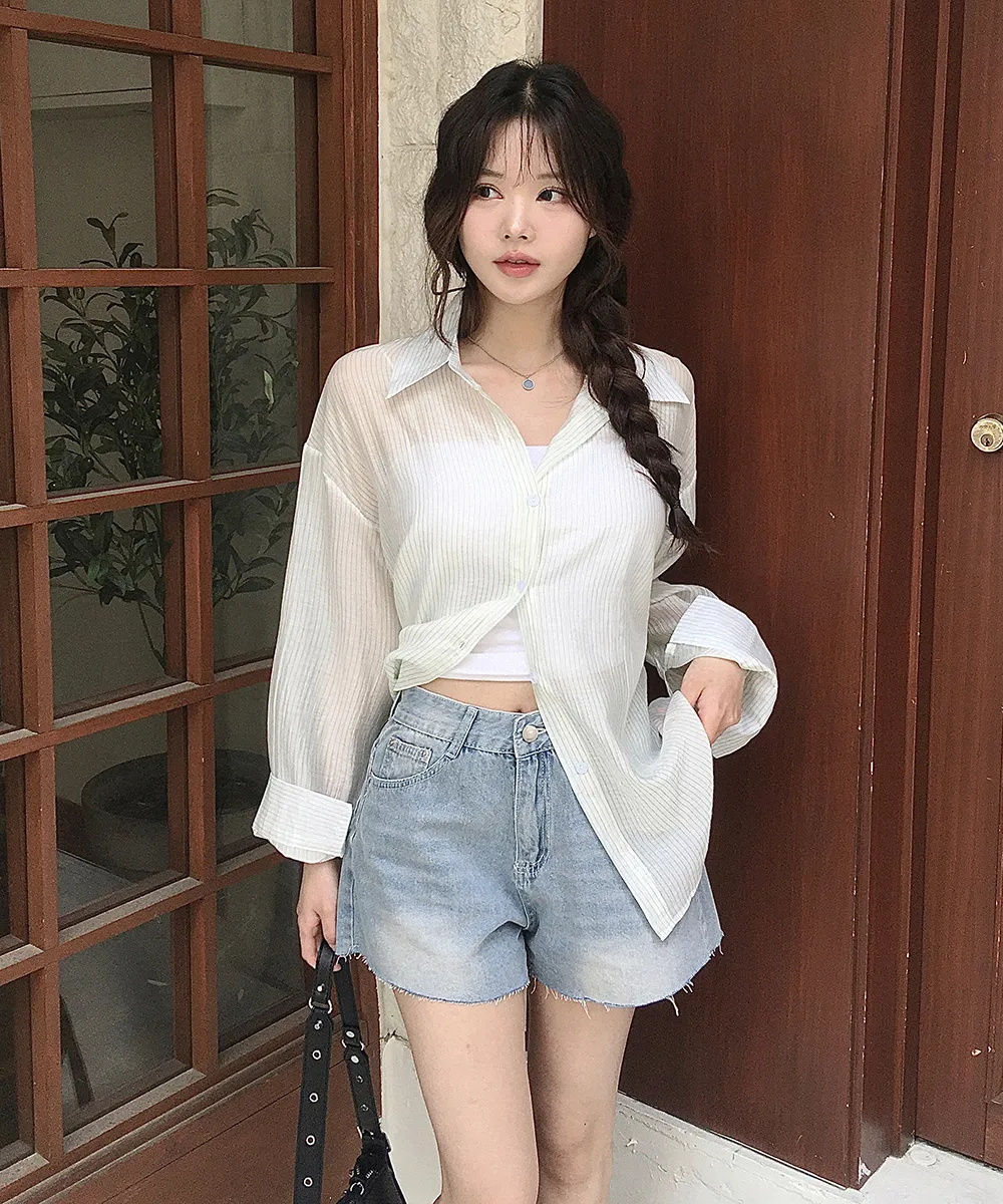 반바지 모델 착용 이미지-S2L34