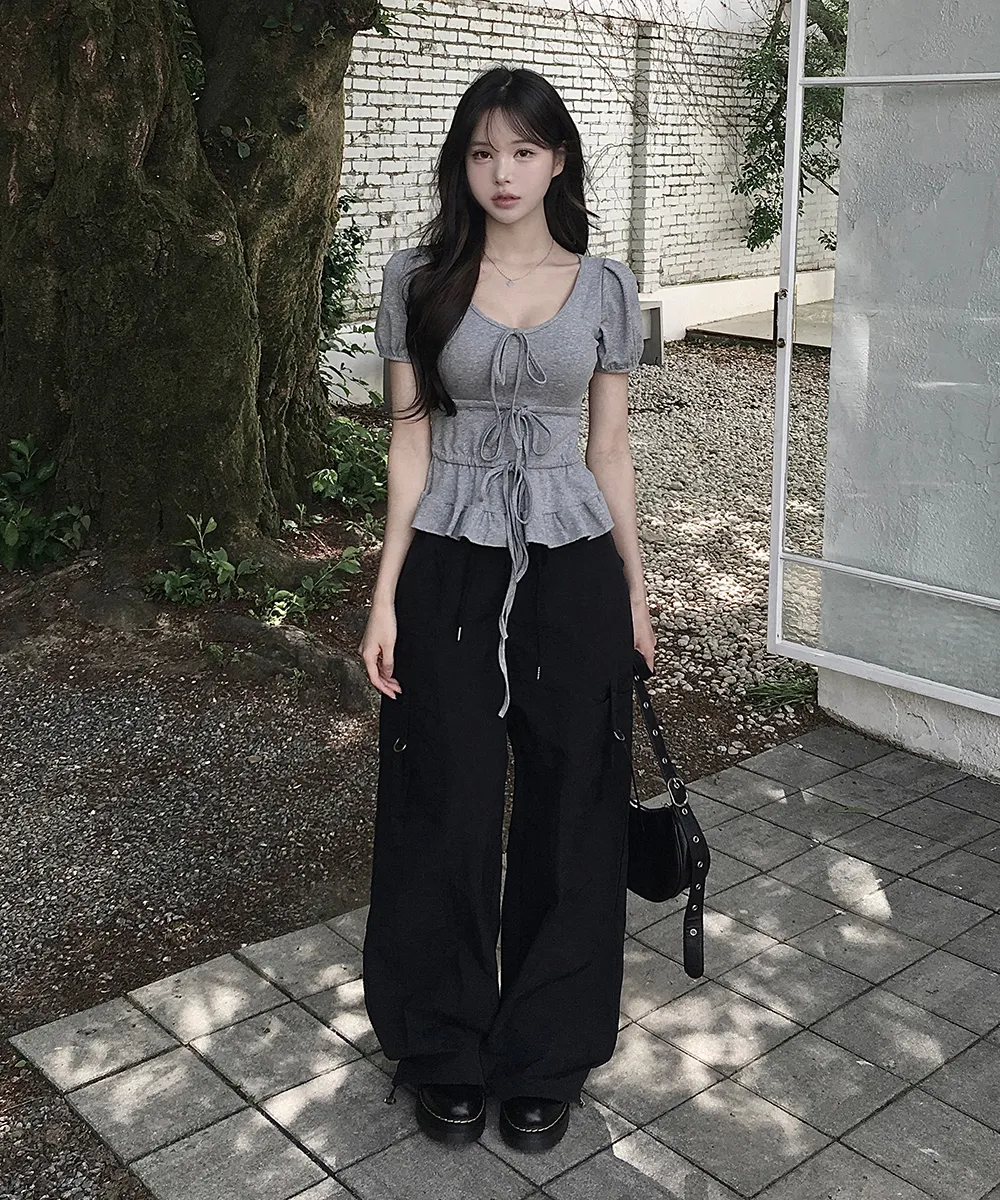 바지 모델 착용 이미지-S3L32