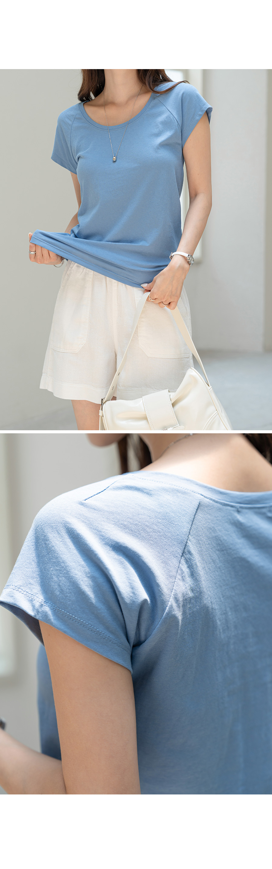 ●DRAW FIT● リブド ラウンド ネック 半袖 Tシャツ ○DRAW FIT○ リブド ラウンド ネック 半袖 Tシャツ (DRAW FIT/T