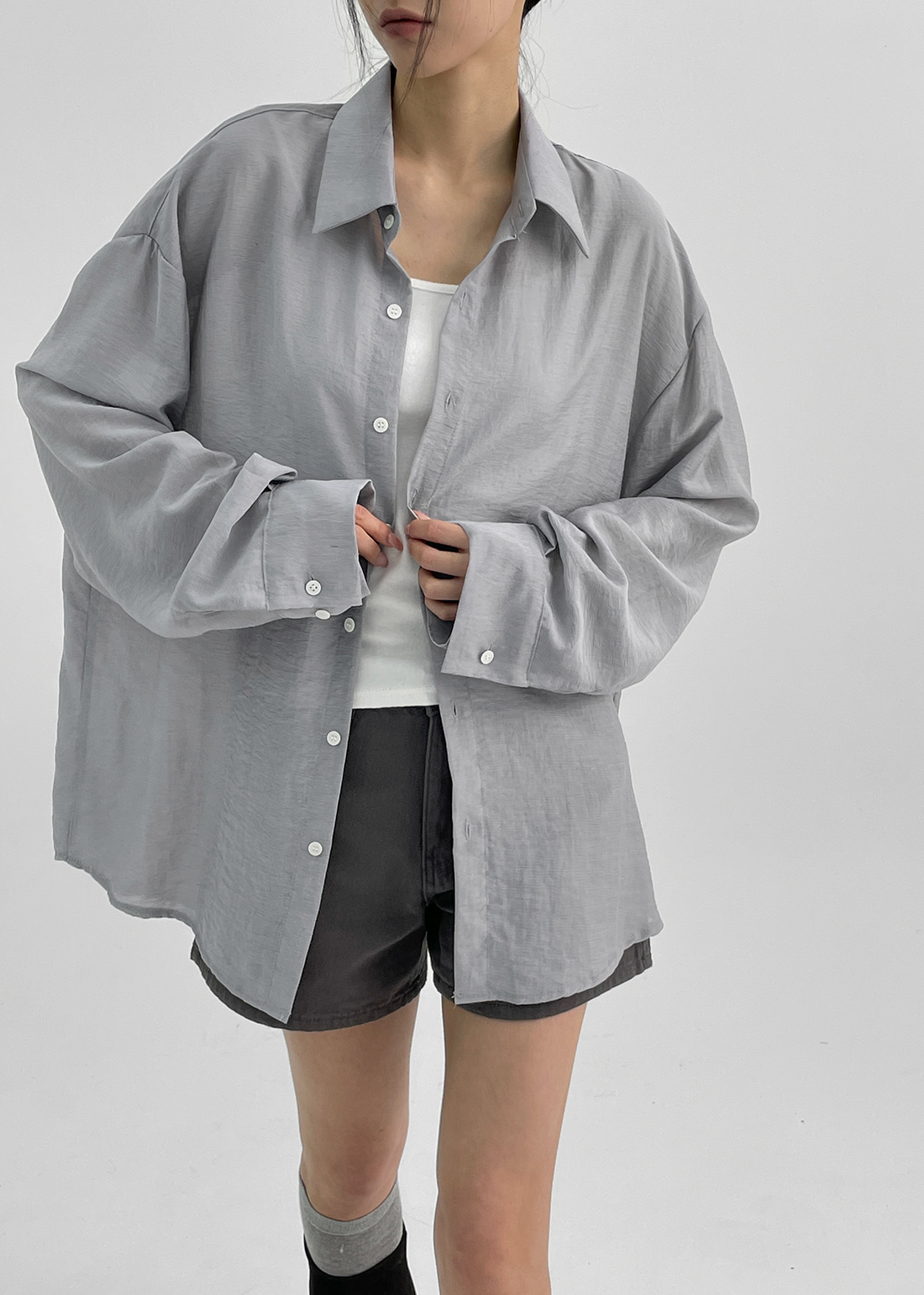 コットンポケットベーシック春夏秋ショートパンツ | レディース