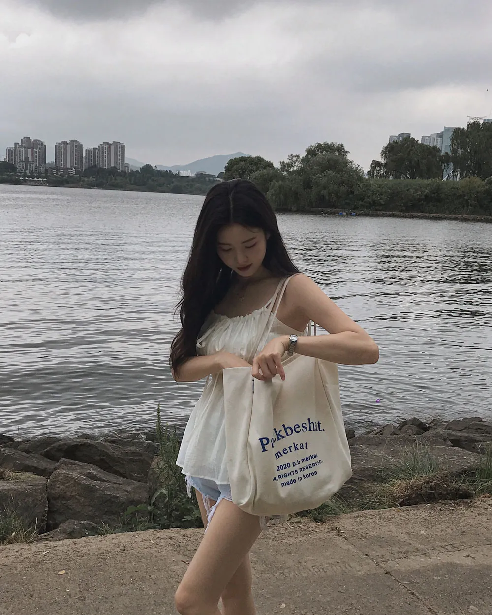 드레스 모델 착용 이미지-S1L38