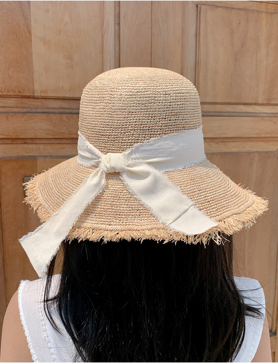 ラフィアリボンハット UNITED ARROWS（ユナイテッドアローズ）の「ラフィア リボン ハット