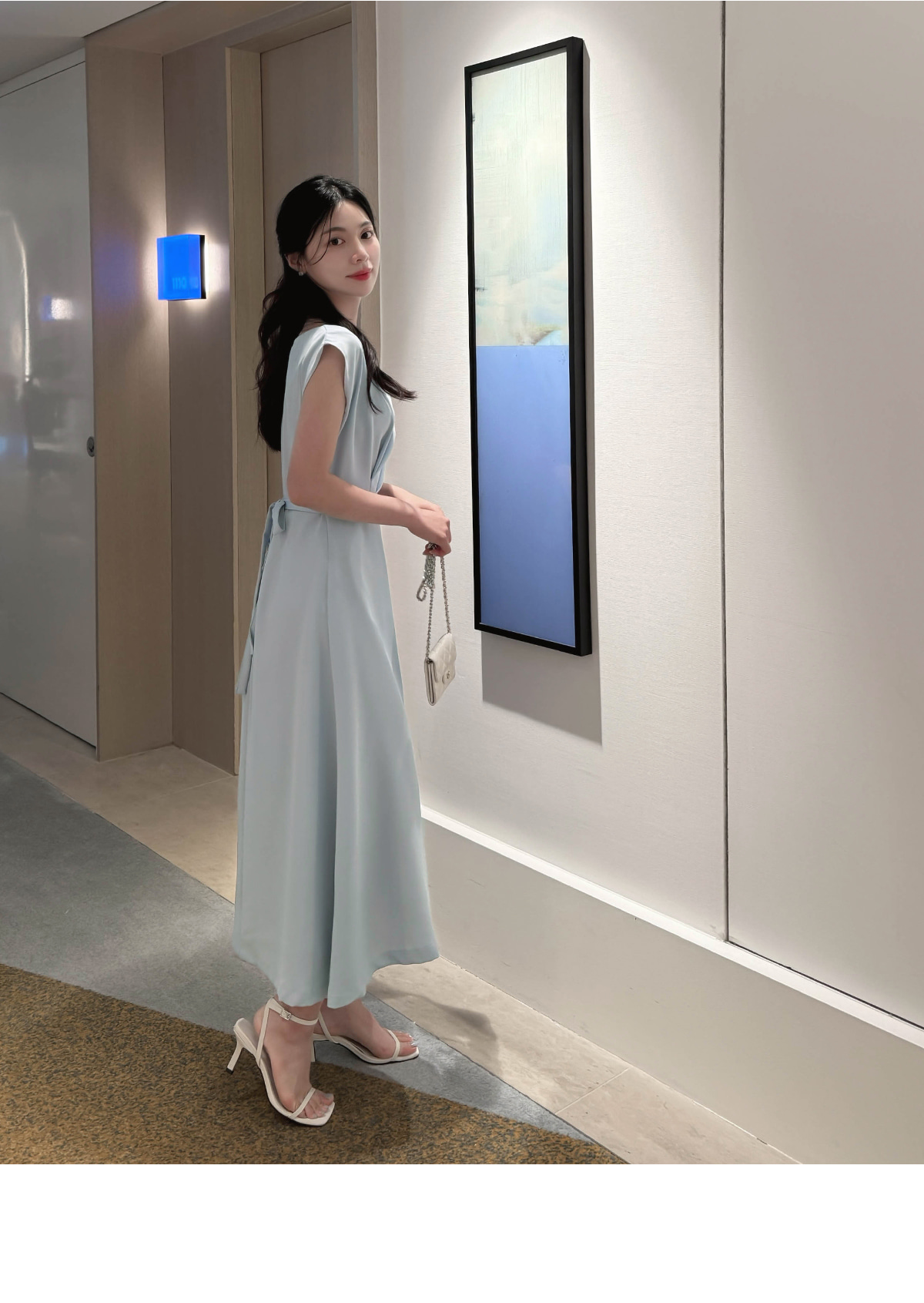 美品【Sybilla】ラップ　ギャザー デザイン　ロングワンピース lswpss25-1265_1.jpg