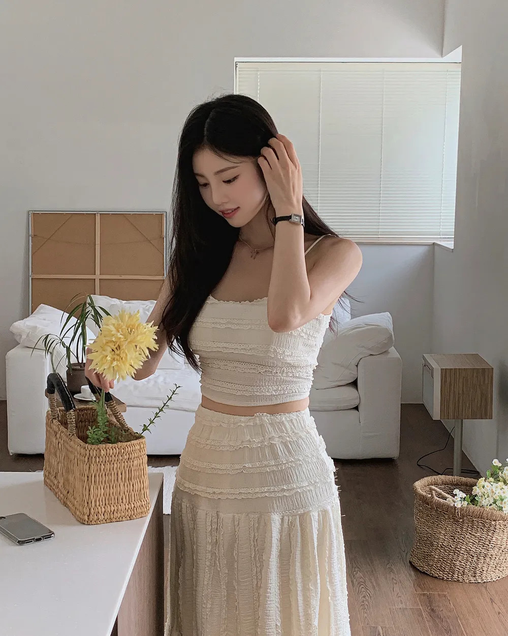 드레스 모델 착용 이미지-S1L52