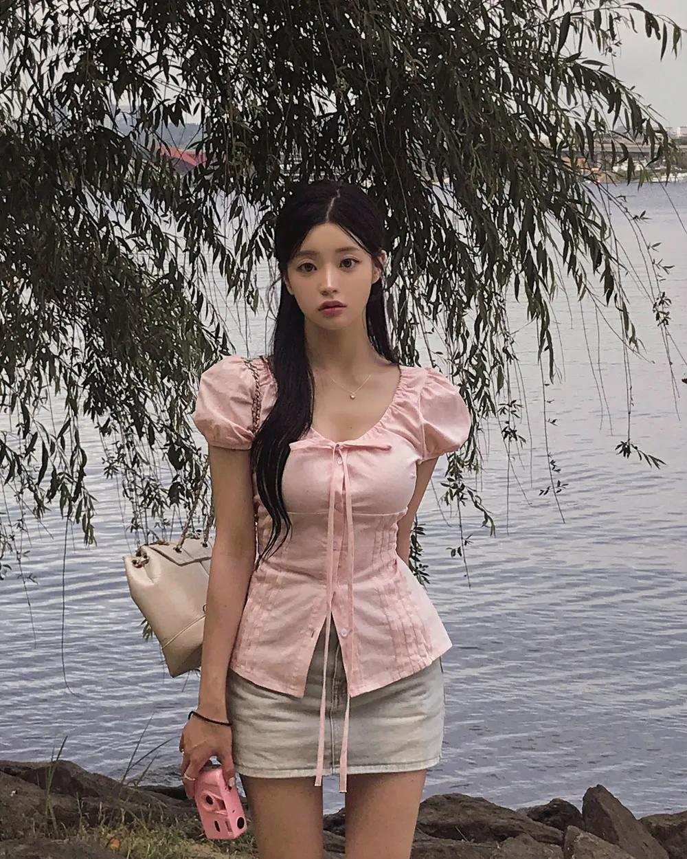 드레스 모델 착용 이미지-S3L51