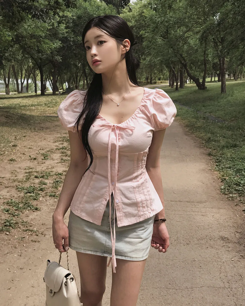 드레스 모델 착용 이미지-S3L26