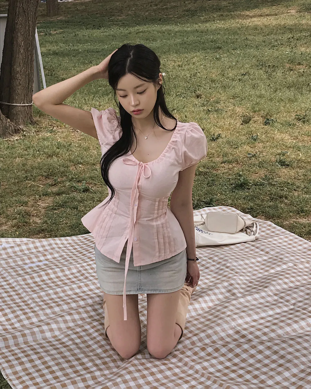 드레스 모델 착용 이미지-S3L12