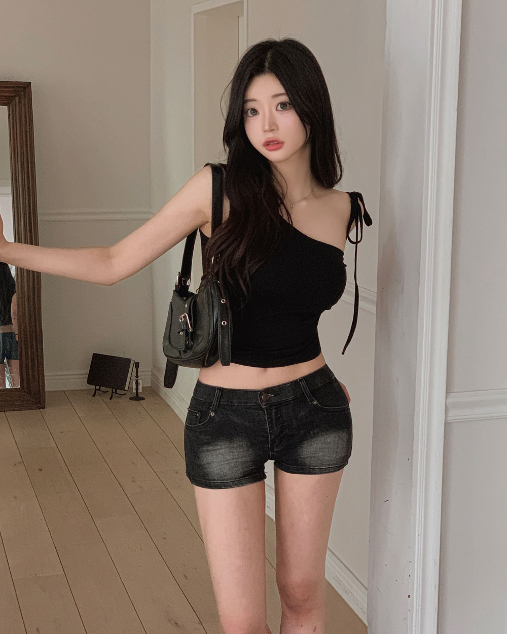 PostOveralls Battenwearショートパンツ　デニム　コラボ Battenwear デニム ショートパンツ M - メルカリ