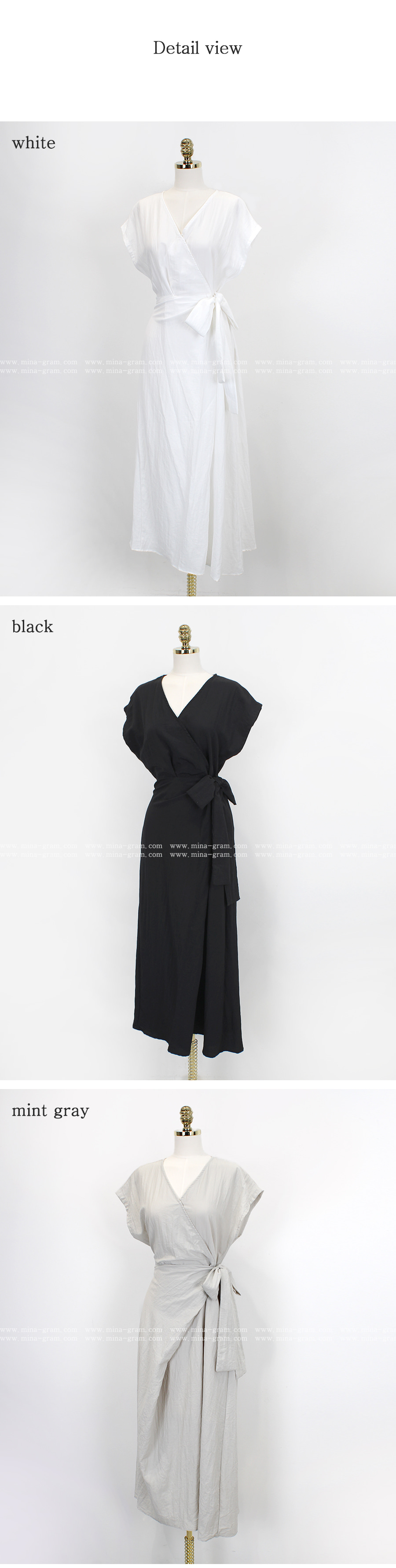 DAISY VELOUR Vネックベロアロングワンピース 半袖（cotton