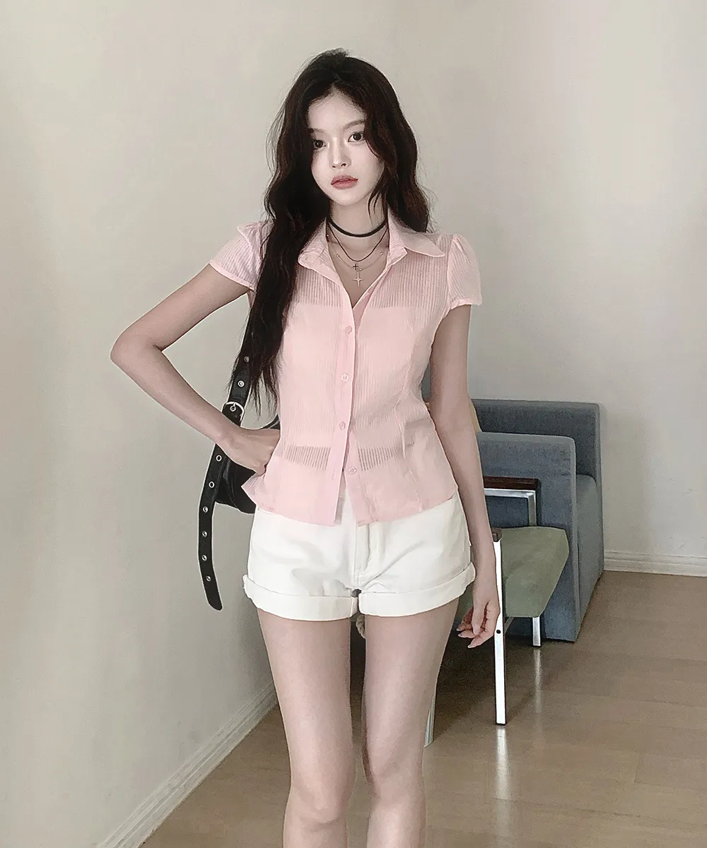 반바지 모델 착용 이미지-S2L45