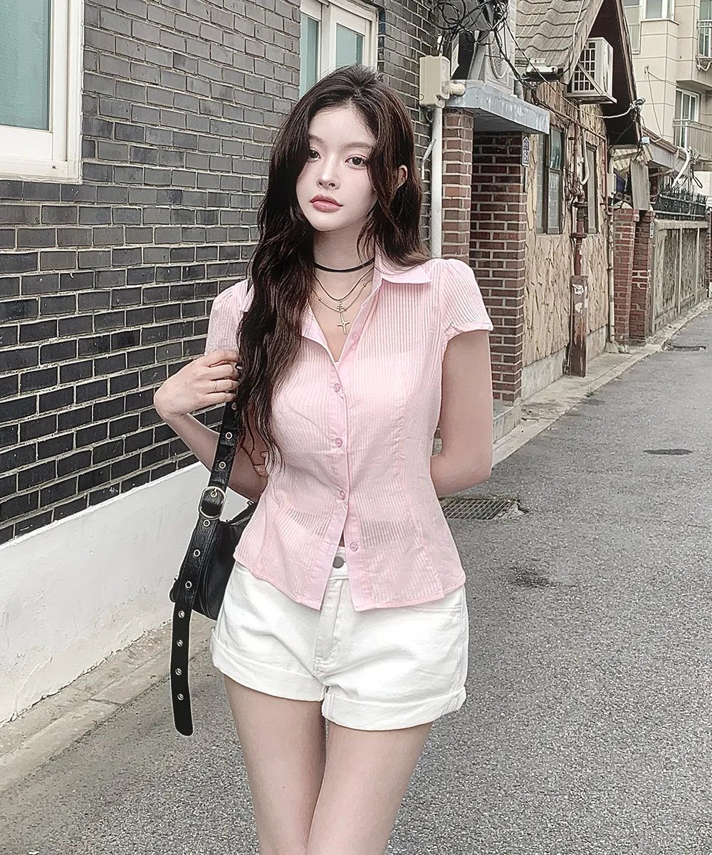 반바지 모델 착용 이미지-S2L54