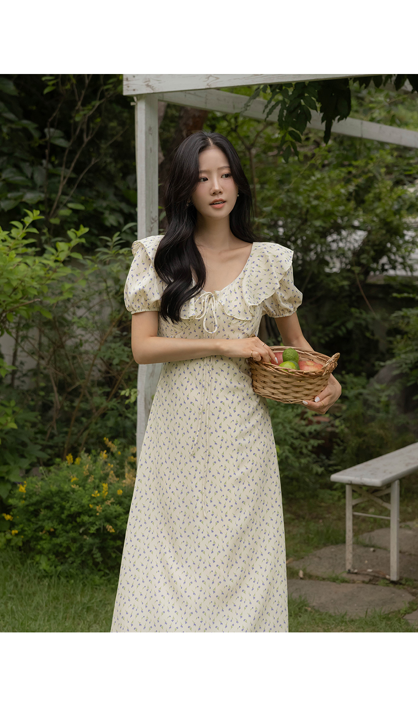 限定商品【HOBBS】ロマンティック♪花柄パフスリーブワンピース d36bb8db10fb8cdafdcfae6c95f65f