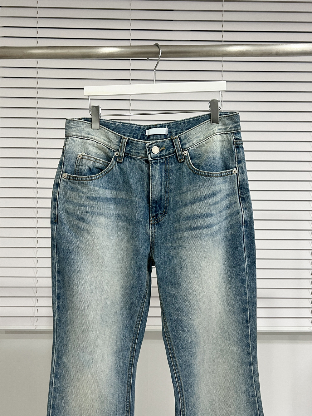 ブーツカットウォッシングデニムパンツ | レディースファッション通販