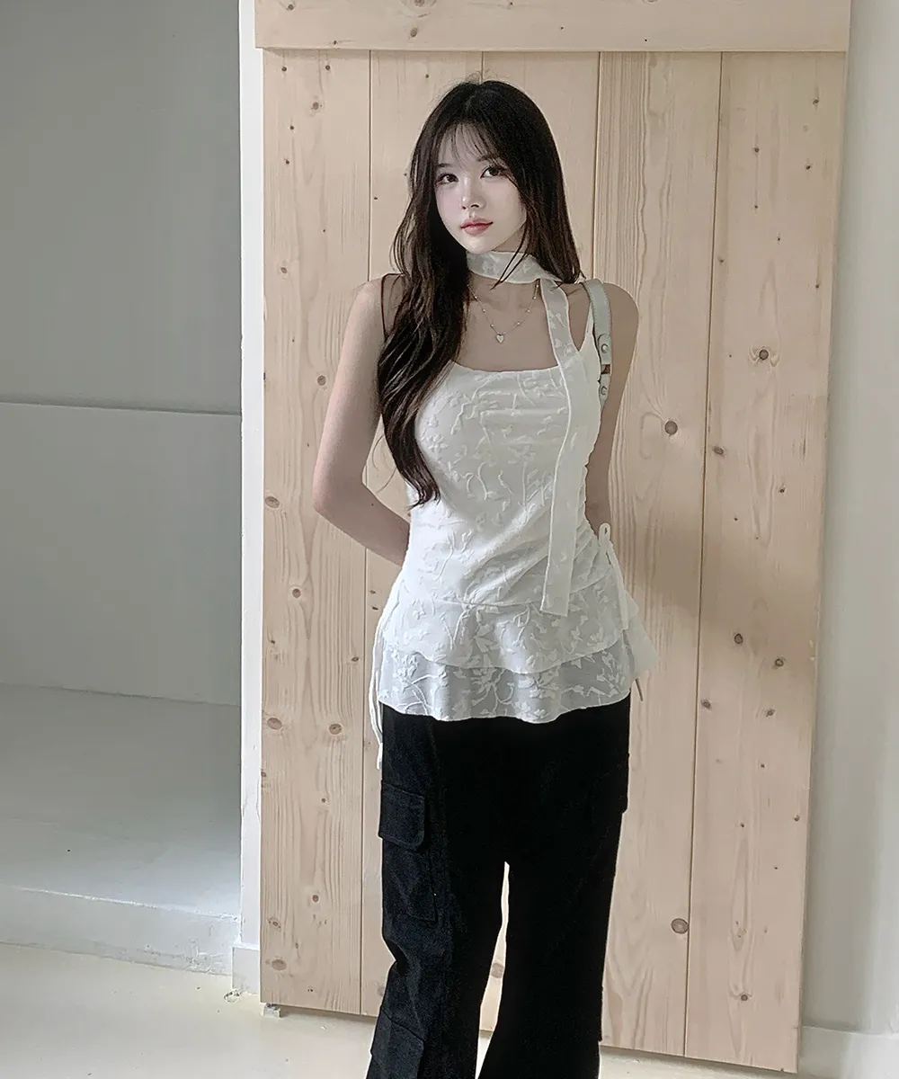 바지 모델 착용 이미지-S2L64
