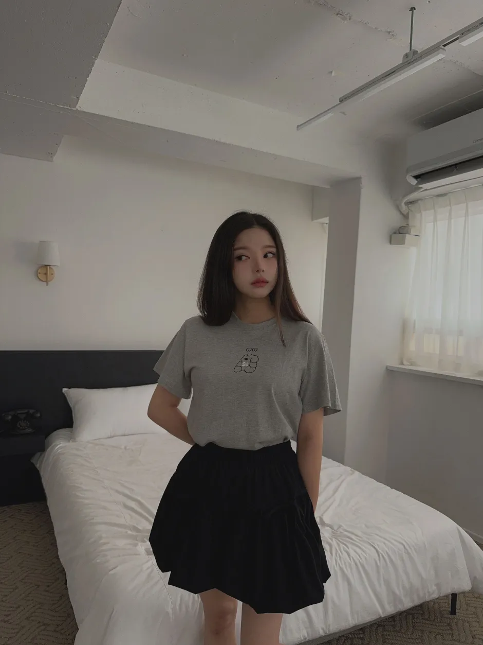 드레스 모델 착용 이미지-S1L14
