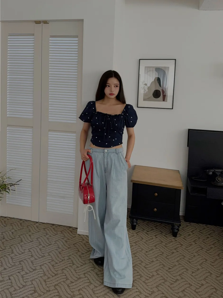 블라우스 모델 착용 이미지-S1L11