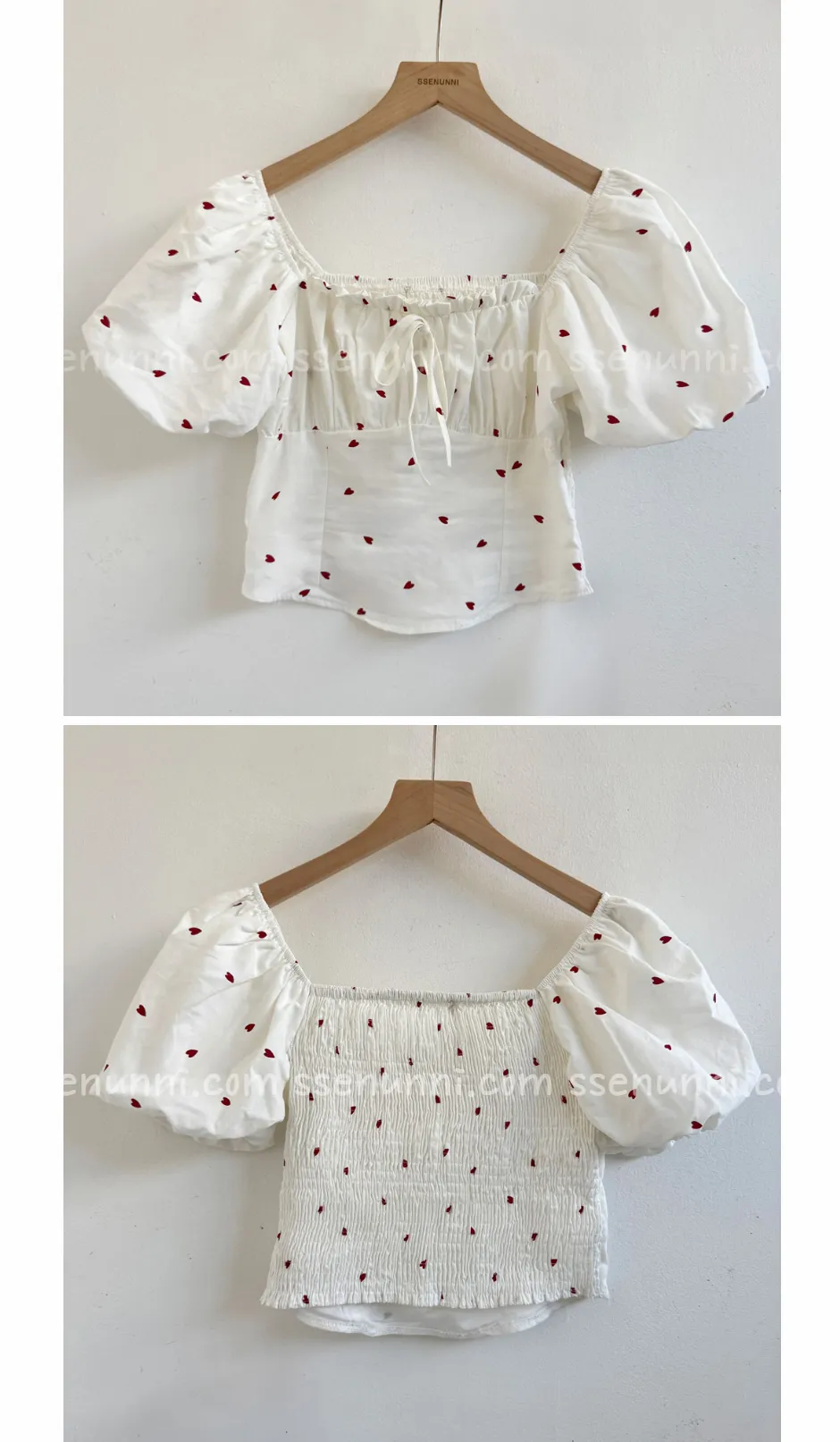 블라우스 크림 색상 이미지-S1L34