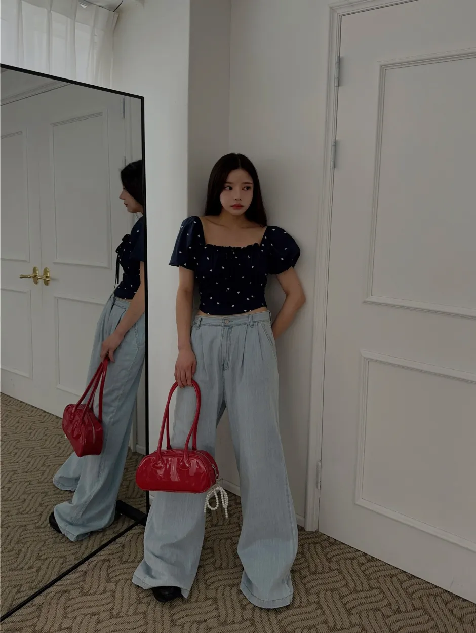 블라우스 모델 착용 이미지-S1L16