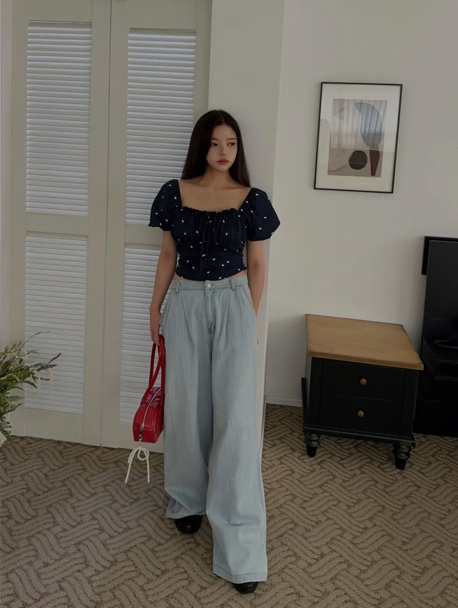 블라우스 모델 착용 이미지-S1L13