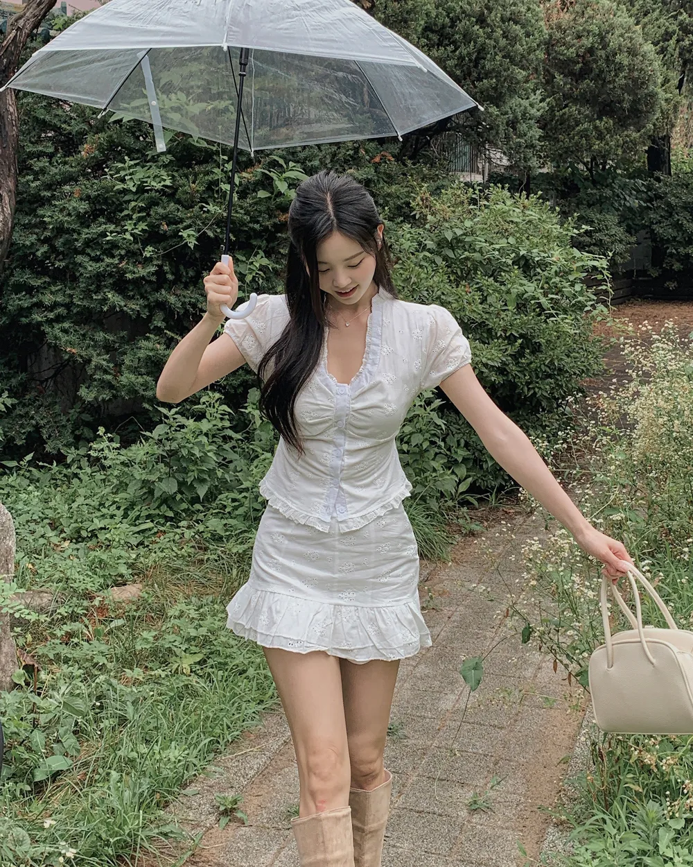 드레스 모델 착용 이미지-S1L17
