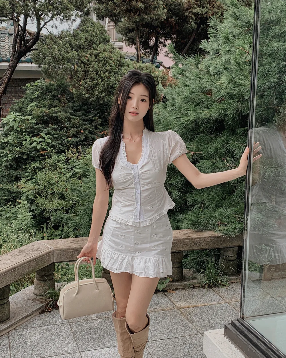 드레스 모델 착용 이미지-S1L15