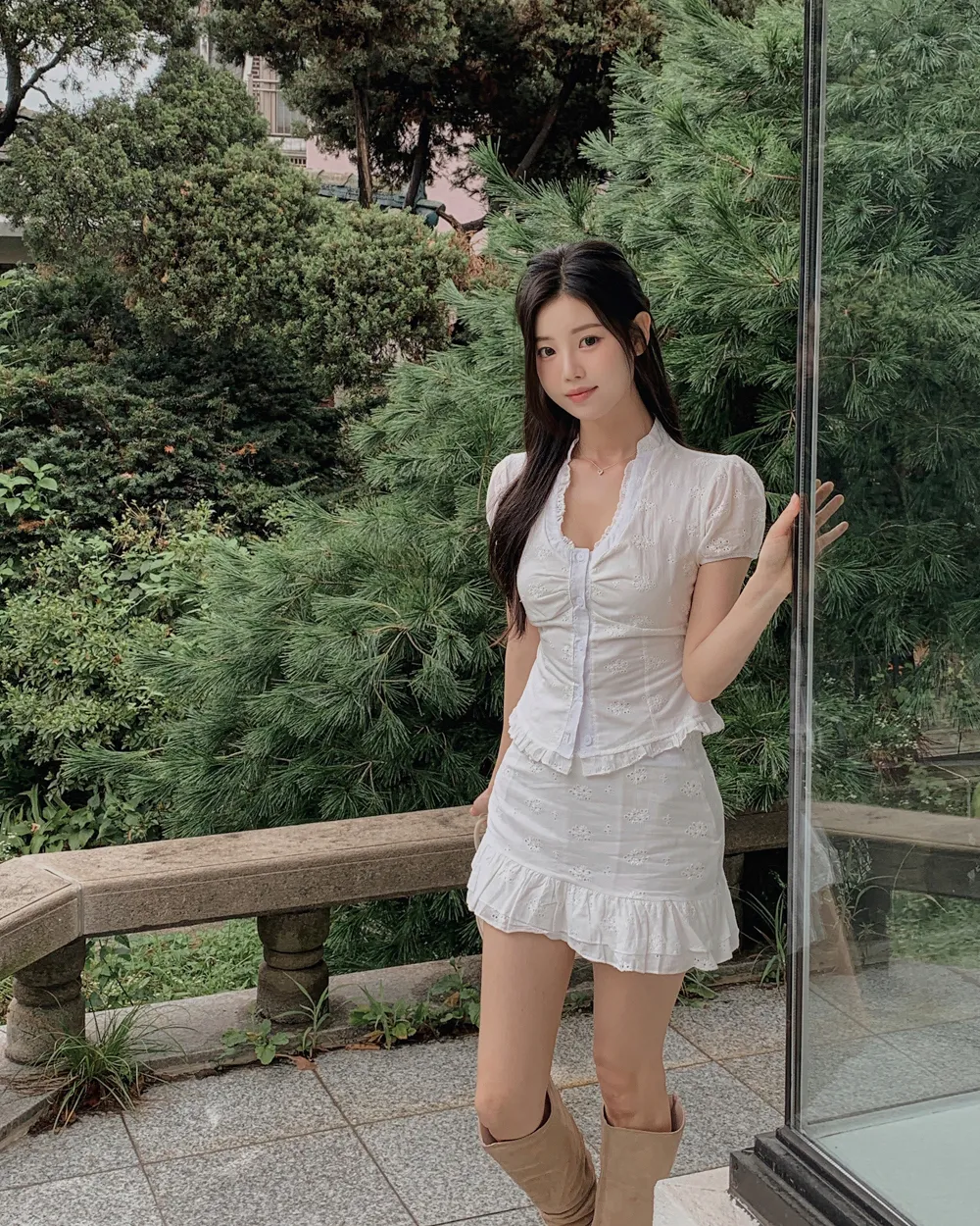 드레스 모델 착용 이미지-S1L16