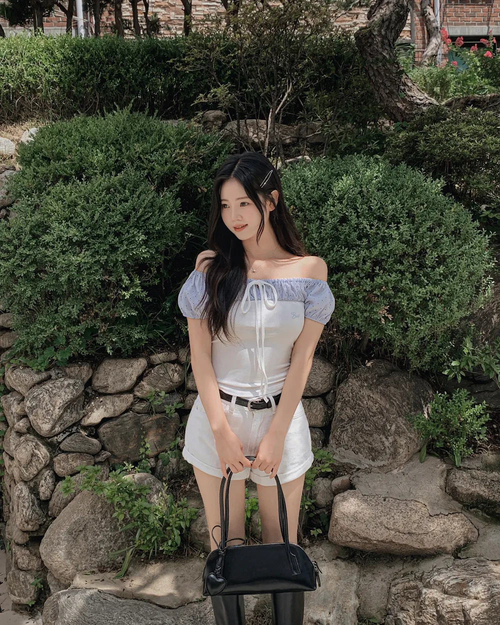반바지 모델 착용 이미지-S1L118