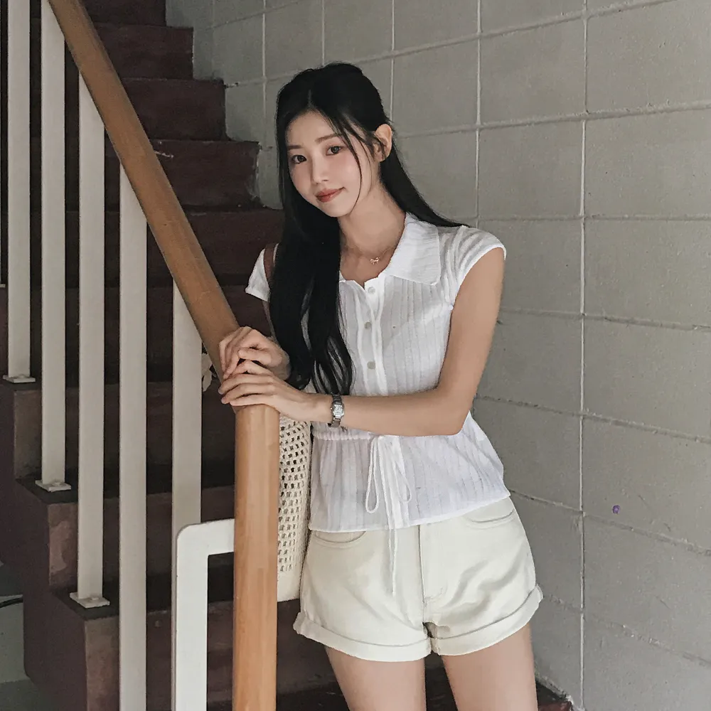 반바지 모델 착용 이미지-S1L54