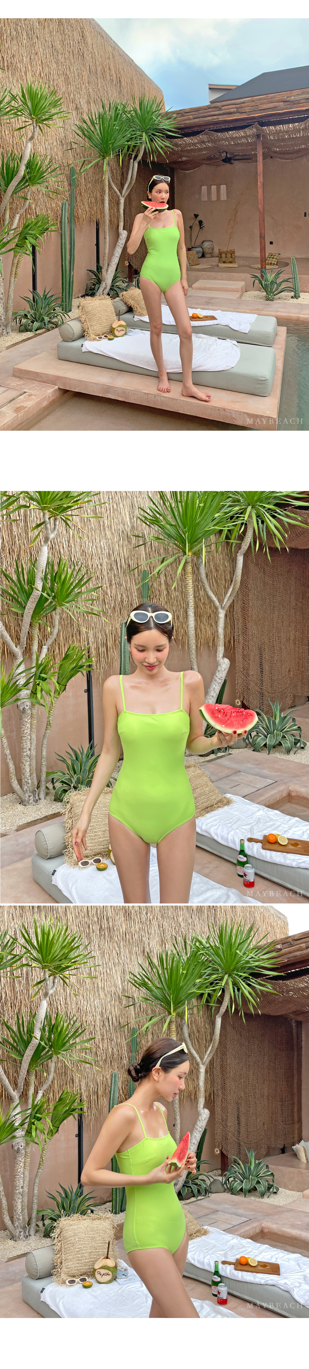 カップ付バックストラップクロスワンピース水着 | レディース
