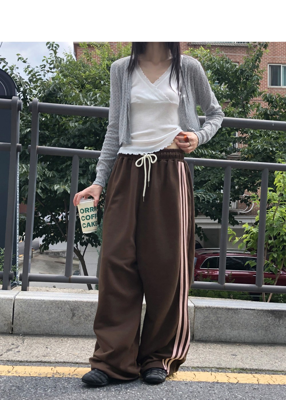  Originals スナップボタン トラックパンツ ゴムスナップボタントラックパンツ | レディースファッション通販 - DHOLIC
