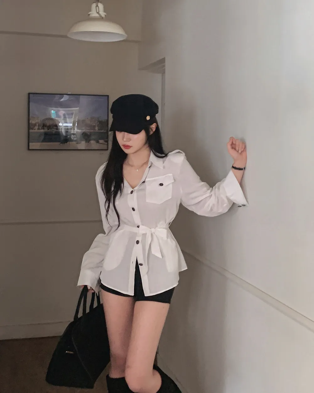 재킷 모델 착용 이미지-S3L56