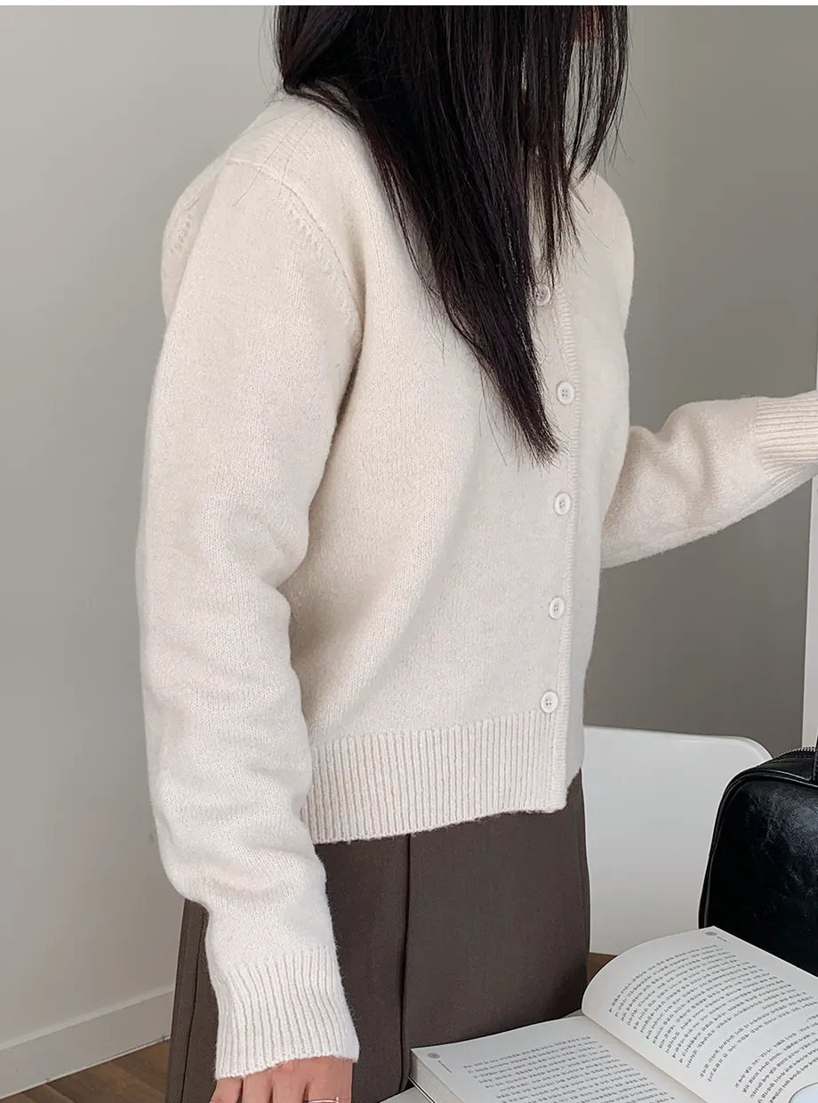 RIRINCO RIRINCO Vネックニット長袖カーディガン 