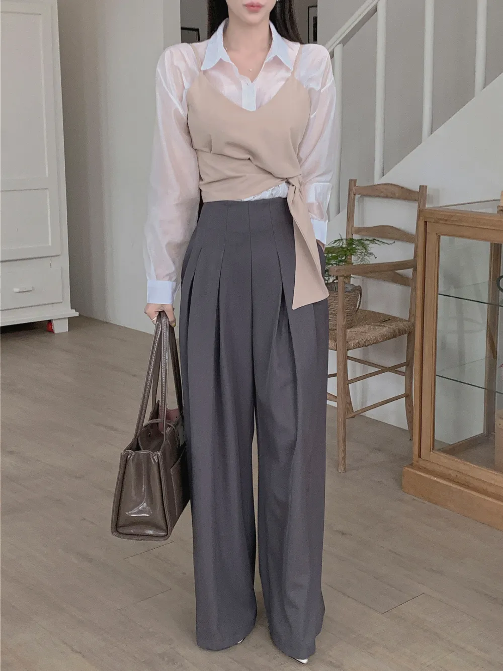 드레스 모델 착용 이미지-S1L53