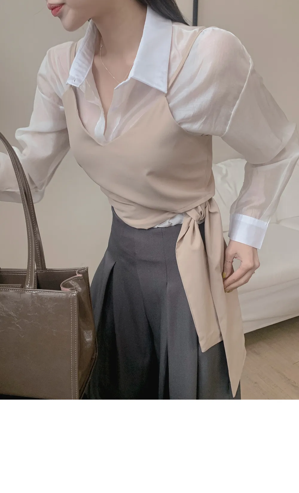 드레스 모델 착용 이미지-S1L49