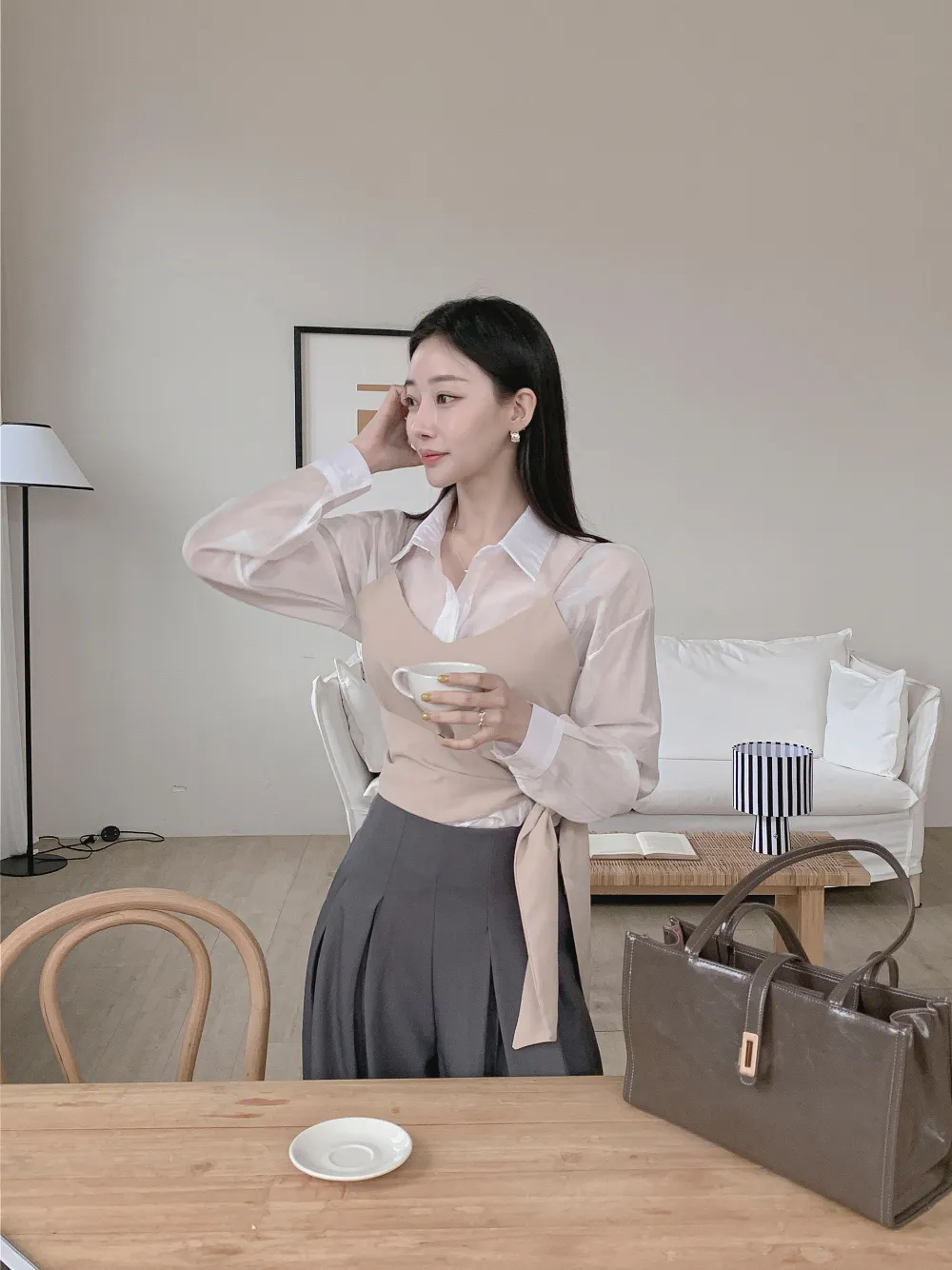 드레스 모델 착용 이미지-S1L34