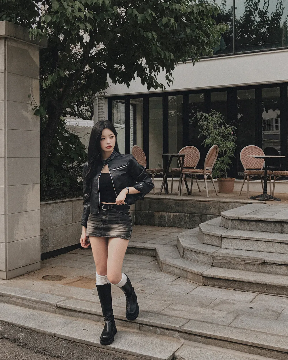 반바지 모델 착용 이미지-S1L135